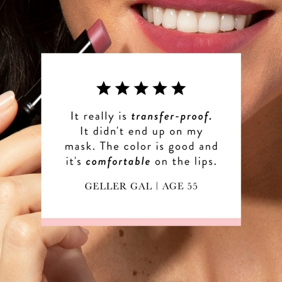 🦋 Laura Geller Smart Pout Transfer-Proof Lipstick (in Wise) - Picture 8 of 14